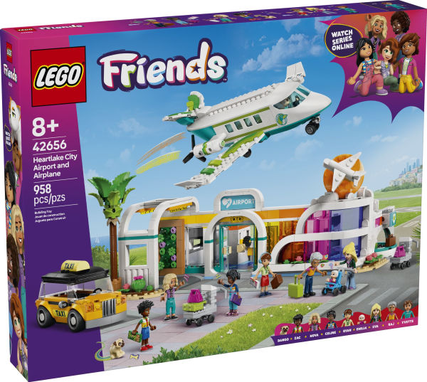 LEGO Friends Heartlake City Airport and Airplane 42656