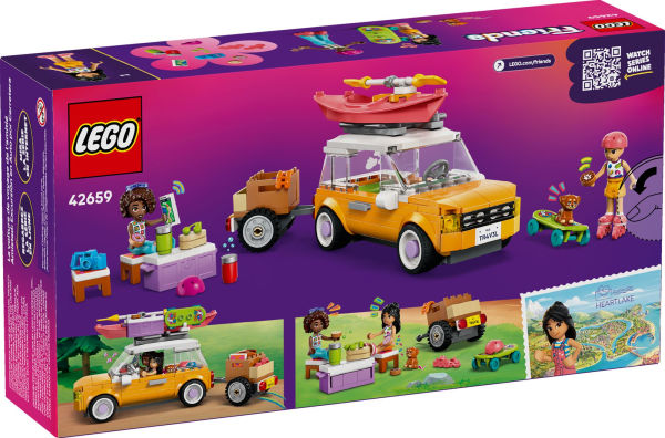 LEGO Friends Friendship Road-Trip Travel Car 42659