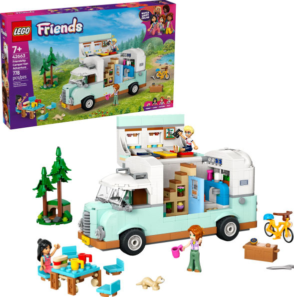 LEGO Friends Friendship Camper Van Adventure 42663