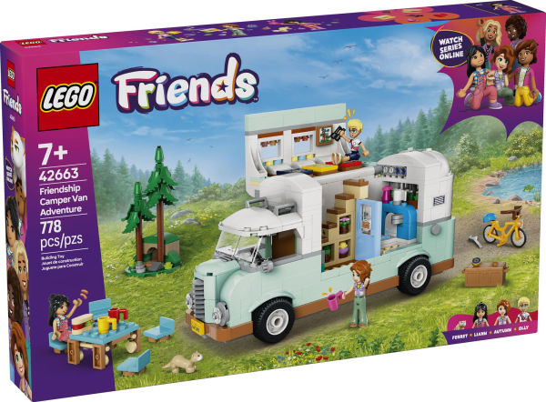 LEGO Friends Friendship Camper Van Adventure 42663