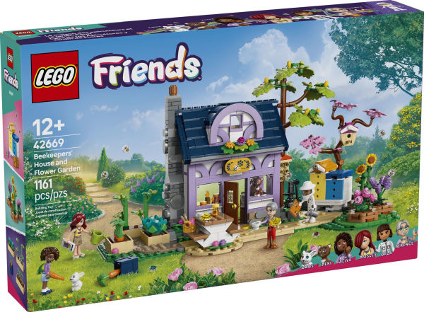 LEGO Friends Beekeepers' House and Flower Garden 42669
