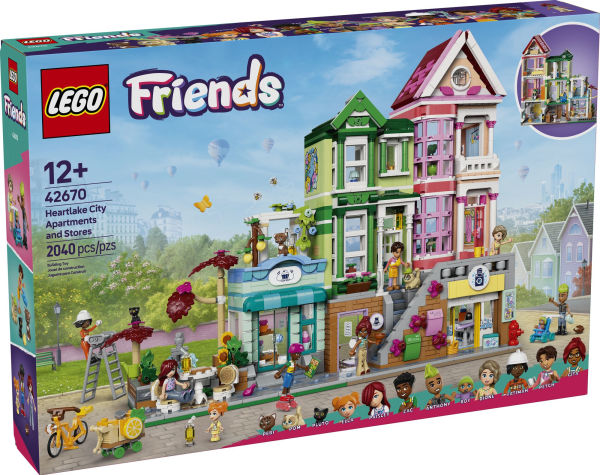 LEGO Friends Heartlake City Apartments and Stores 42670