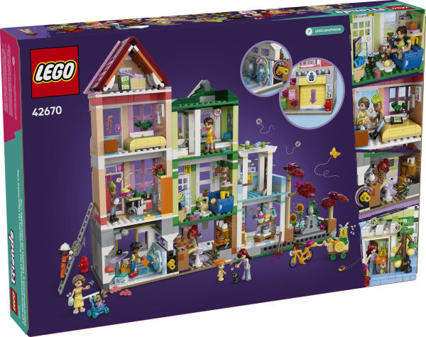 LEGO Friends Heartlake City Apartments and Stores 42670