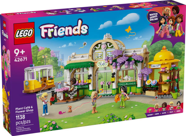 LEGO Friends Plant Cafe & Flower Shop 42671