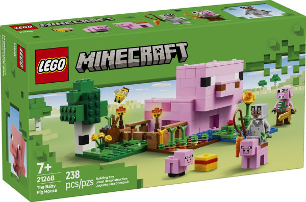 LEGO Minecraft The Baby Pig House 21268
