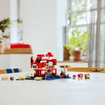 Alternative view 5 of LEGO Minecraft The Mooshroom House 21270
