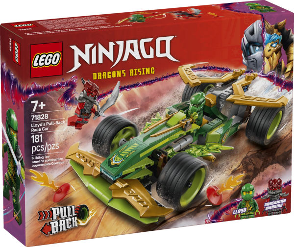 LEGO Ninjago Lloyd's Pull-Back Race Car 71828