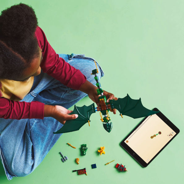 LEGO Ninjago Lloyd's Green Forest Dragon 71829 by LEGO Systems Inc