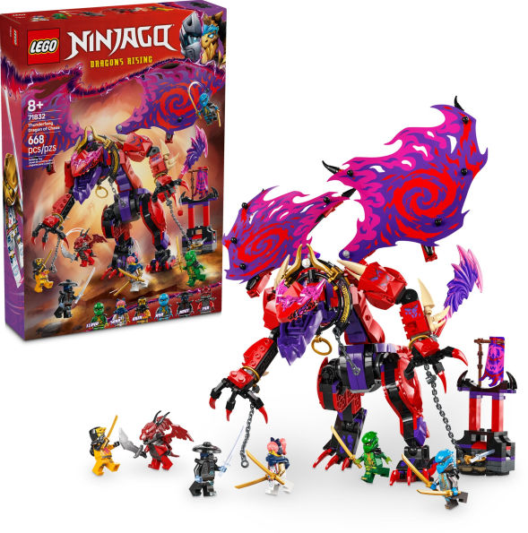 LEGO Ninjago 71832 Thunderfang Dragon of Chaos