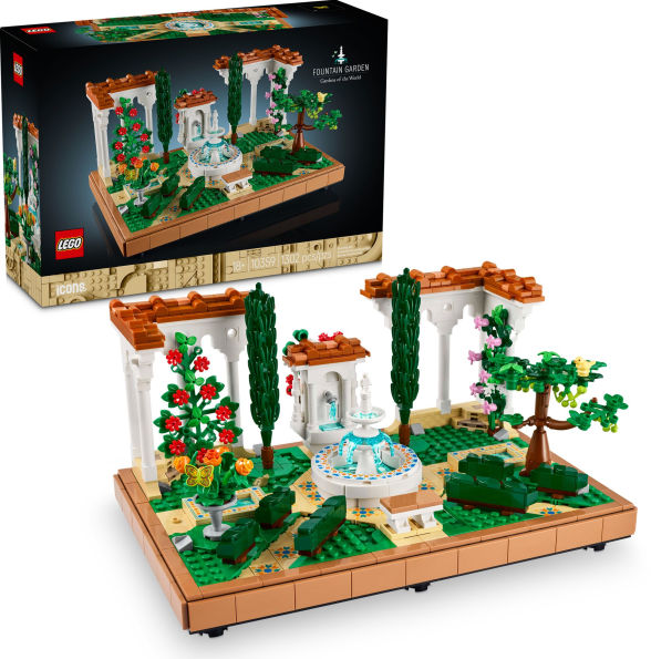 LEGO Icons Fountain Garden 10359