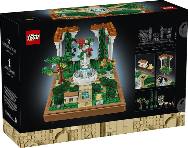 LEGO Icons Fountain Garden 10359