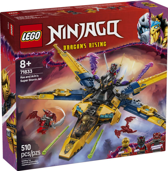 LEGO Ninjago Ras and Arin's Super Storm Jet 71833