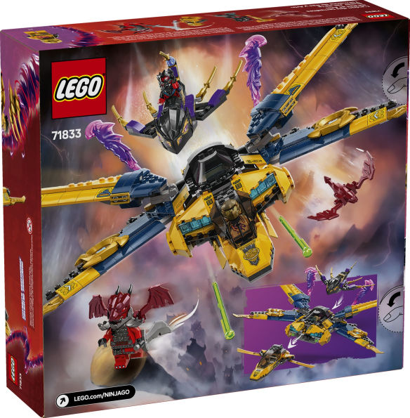LEGO Ninjago Ras and Arin's Super Storm Jet 71833