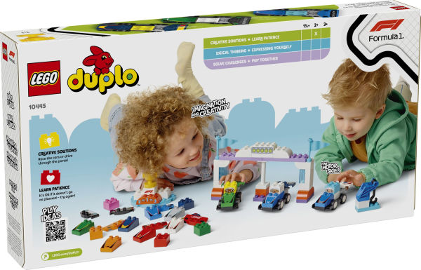 LEGO DUPLO Town F1® Team Race Cars & Drivers 10445