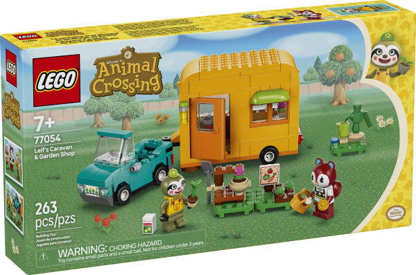 LEGO Animal Crossing Leif's Caravan & Garden Shop 77054