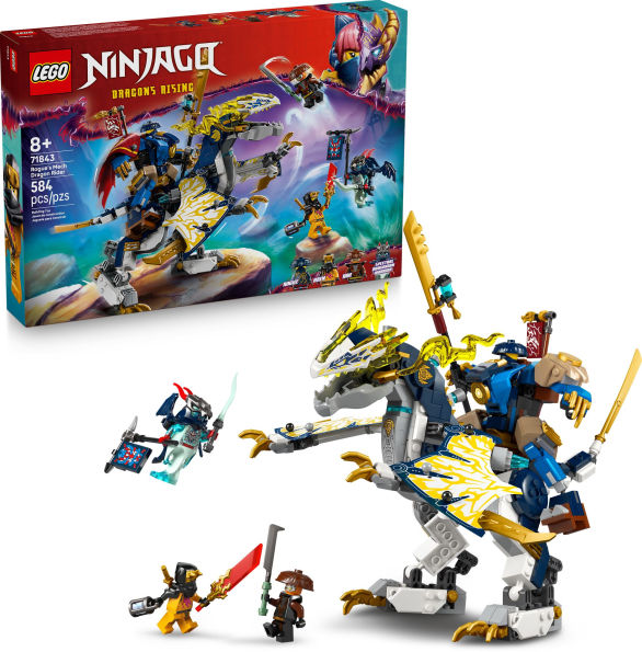 9010C-11⑦、9010C-12⑫、9010C-13⑫，9010C-14⑥ LEGO Ninjago Rogue's Mech Dragon Rider 71843 by LEGO Systems