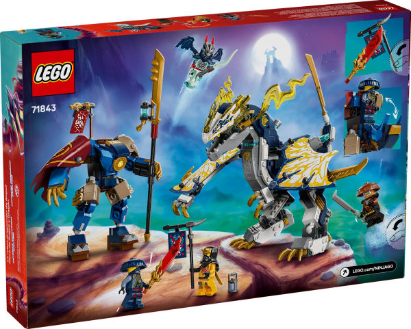 LEGO Ninjago Rogue's Mech Dragon Rider 71843 by LEGO Systems Inc