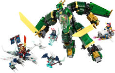 Alternative view 2 of LEGO Ninjago Lloyd?s Jet Mech 71845