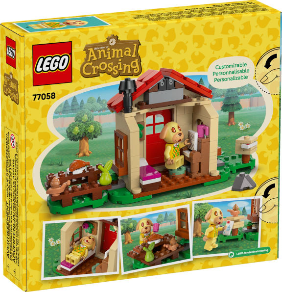 LEGO Animal Crossing Goldie's Cozy House 77058