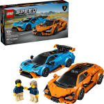 Alternative view 1 of LEGO Speed Champions Lamborghini Revuelto & Hurac?n STO 77238