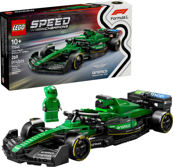 LEGO Speed Champions 77245 Aston Martin Aramco F1® AMR24 Race Car