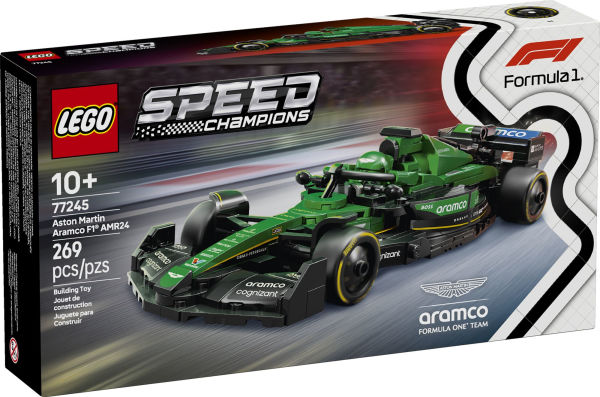 LEGO Speed Champions 77245 Aston Martin Aramco F1® AMR24 Race Car