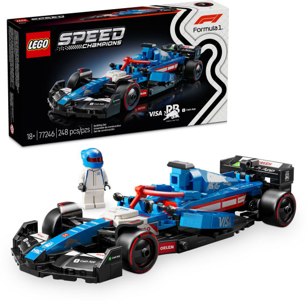 LEGO Speed Champions 77246 Visa Cash App RB VCARB 01 F1® Race Car