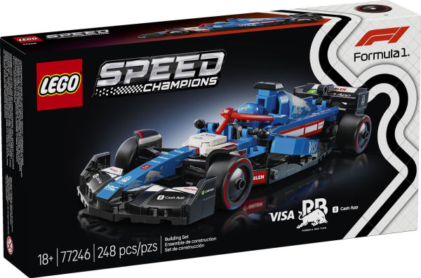 LEGO Speed Champions 77246 Visa Cash App RB VCARB 01 F1® Race Car
