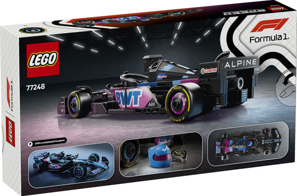 LEGO Speed Champions 77248 BWT Alpine F1® Team A524 Race Car