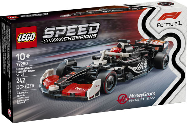 LEGO Speed Champions 77250 MoneyGram Haas F1® Team VF-24 Race Car