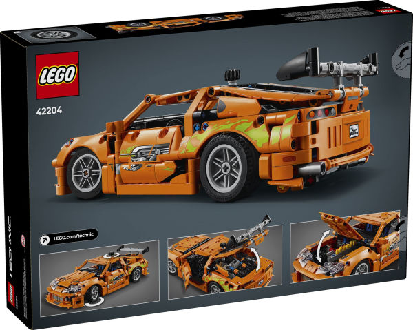 LEGO Technic 42204 Fast and Furious Toyota Supra MK4