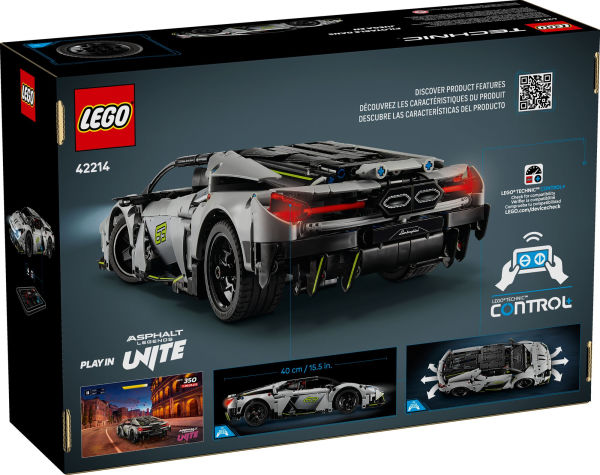 LEGO Technic Lamborghini Revuelto Super Sports Car 42214