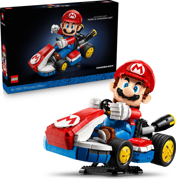 LEGO Super Mario Mario Kart - Mario & Standard Kart 72037