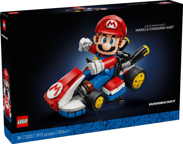 LEGO Super Mario Mario Kart - Mario & Standard Kart 72037