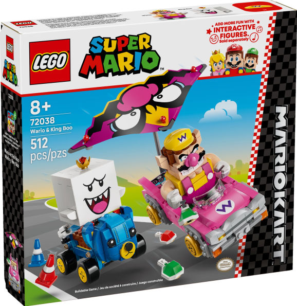 LEGO Super Mario Mario Kart Wario & King Boo 72038