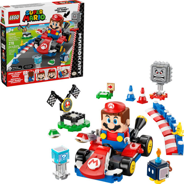 LEGO Super Mario Mario Kart Interactive LEGO? Mario? & Standard Kart 72043