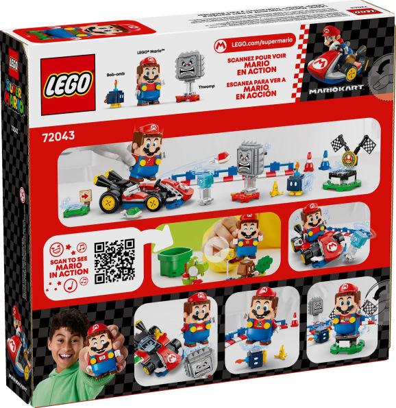 LEGO Super Mario Mario Kart Interactive LEGO? Mario? & Standard Kart 72043