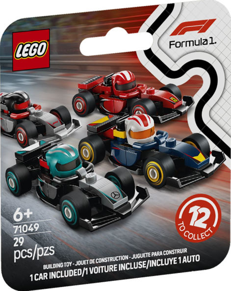 LEGO Minifigures F1 Collectible Race Cars 71049