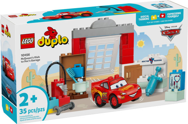 LEGO DUPLO Disney McQueen's Visit to Doc's Garage 10456