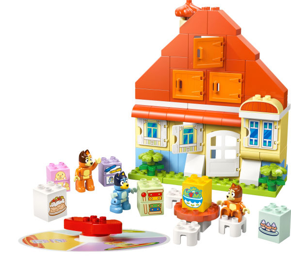 LEGO DUPLO Bluey Bluey's Family House with Memory Game 10459