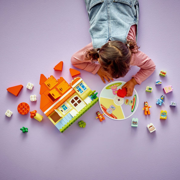 LEGO DUPLO Bluey Bluey's Family House with Memory Game 10459