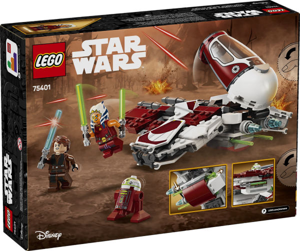 LEGO Star Wars Ahsoka's Jedi Interceptor 75401