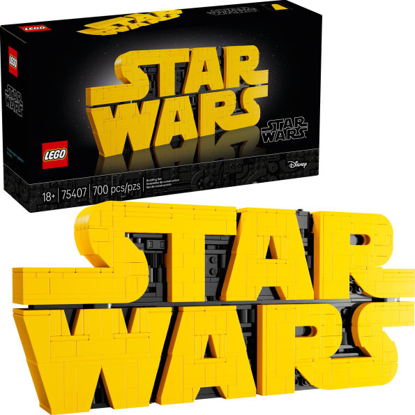 LEGO Star Wars Brick-Built Star Wars Logo 75407