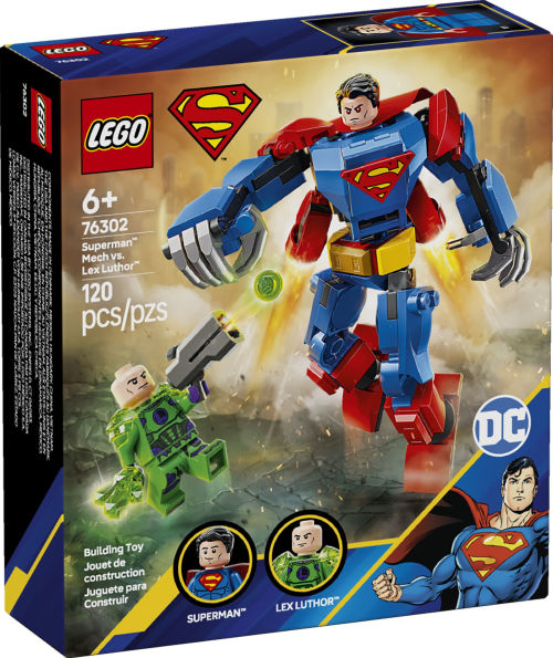 LEGO Super Heroes DC Superman Mech vs. Lex Luthor 76302