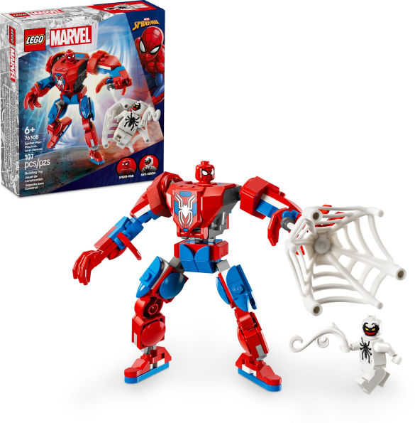 LEGO Super Heroes Marvel Spider-Man Mech vs. Anti-Venom 76308