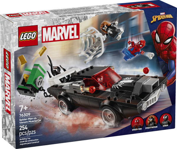 LEGO Super Heroes Marvel Spider-Man vs. Venom Muscle Car 76309