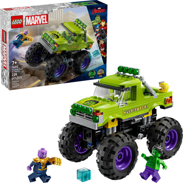LEGO Super Heroes Marvel The Hulk Truck vs. Thanos 76312