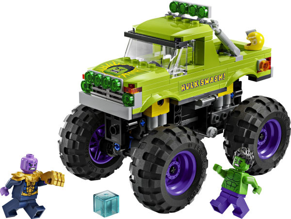LEGO Super Heroes Marvel The Hulk Truck vs. Thanos 76312