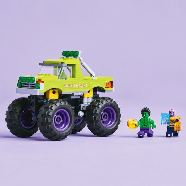 LEGO Super Heroes Marvel The Hulk Truck vs. Thanos 76312