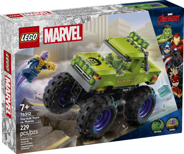 LEGO Super Heroes Marvel The Hulk Truck vs. Thanos 76312